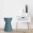 Ver imagem 3 de Conjunto com 6 Banquetas Sili Azul/Lazuli