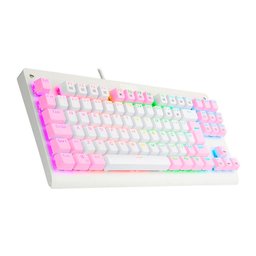 Teclado Mecânico Dark Avenger Branco Switch Blue Redragon - 2