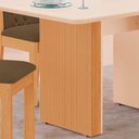 Ver imagem 3 de Sala de Jantar Tuboarte Mesa Manoela 120 com 4 Cadeiras Bella New