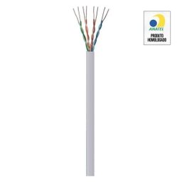 Cabo de Rede Cat5e 305m Fortrek Fk500c Cmx Cinza - Cx / 305 [f002] - 2