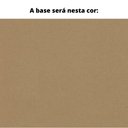 Ver imagem 3 de Poltrona MH-3788 Herval Base Metal Laca Fosca Bronze Metalizado Assento Estofado Linho Marfim A6
