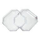 Ver imagem 2 de Petisqueira Canova 3 Divisórias em Vidro 32 Cm - Vidivi