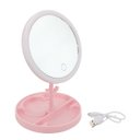 Ver imagem 1 de Espelho para Maquiagem Dobrável com Led e Zoom 4264ro