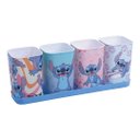 Ver imagem 1 de Conjunto Porta Lápis e Canetas com Bandeja 4 Peças Stitch Disney - Plasútil