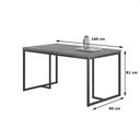 Ver imagem 3 de Mesa de Jantar Opus 1,36 Freijó