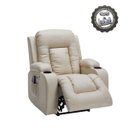 Ver imagem 1 de Poltrona do Papai Austin Elétrica com Massagem Aquecimento USB Usbc Brindes Massageador e Óculos Blu