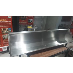 Mictório Coletivo Inox 1,50m - Construinox - 4
