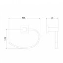 Ver imagem 3 de Kit Acessórios para Banheiro 5 Peças Athena Meber Metais