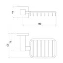 Ver imagem 6 de Kit Acessórios para Banheiro 5 Peças Athena Meber Metais