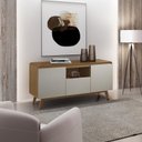 Ver imagem 1 de Buffet 2 Portas 1 Gaveta Áustria 1,65 Metros- Domus Móveis