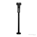 Ver imagem 2 de Torneira Mesa Bica Alta Aço Inox 304 Preto Black Água Fria Lavabo Lavatório Linha Stone