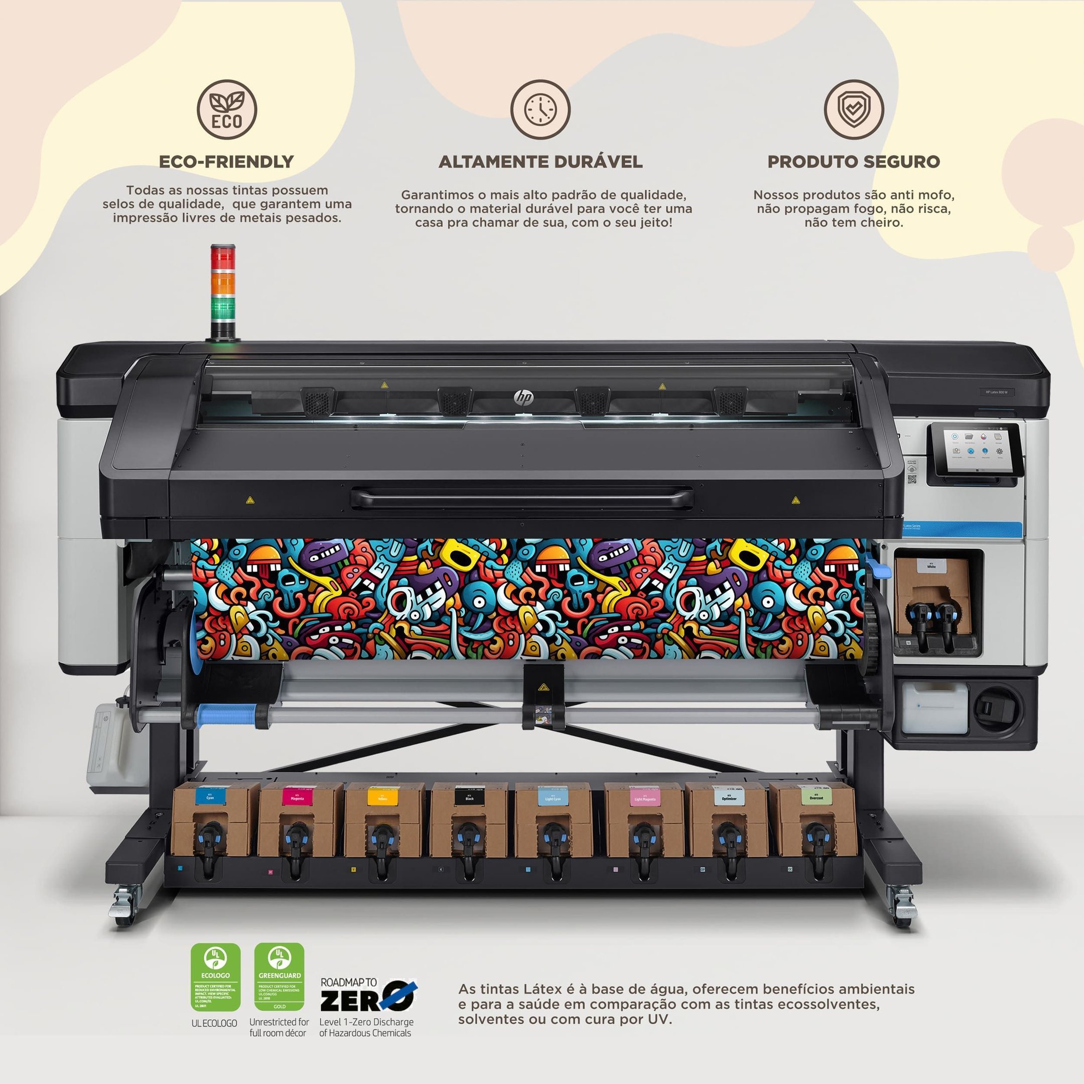 Papel de Parede Adesivo Doodle Art 1 - 3