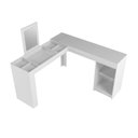 Ver imagem 3 de Mesa Escrivaninha/penteadeira de Canto com Espelho Star Brv Móveis