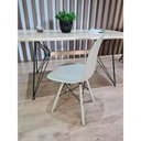 Ver imagem 3 de Conjunto 2 Cadeiras Eames Pp Nude Pés em Polipropileno