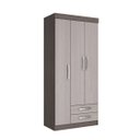 Ver imagem 3 de Guarda-Roupa Solteiro 3 Portas Marabá 0184 Genialflex
