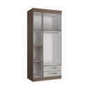 Ver imagem 4 de Guarda-Roupa Solteiro 3 Portas Marabá 0184 Genialflex