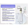 Dosador Dispenser Embutir Inox 304 Sabão Sabonete Detergente - 5