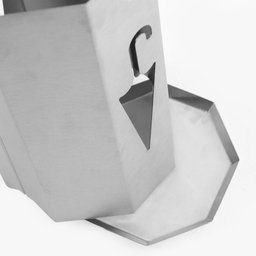 Suporte Porta Guarda Chuvas Octogonal - Inox Escovado - 5
