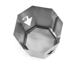 Suporte Porta Guarda Chuvas Octogonal - Inox Escovado - 4