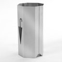 Ver imagem 2 de Suporte Porta Guarda Chuvas Octogonal - Inox Escovado