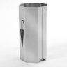 Suporte Porta Guarda Chuvas Octogonal - Inox Escovado - 2