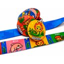 Ver imagem 4 de Cordão Porta Crachá com Jogo de Pareamento de Cores Folclore para Autistas
