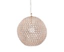 Ver imagem 1 de Pendente em Metal na Cor Cobre com Cristais - 30cm Mart