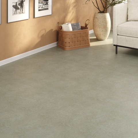 Piso Vinílico em Manta Liso Fosco Antiderrapante Pvc 0,70mm 26m² Bege