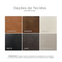 Ver mais imagens de Cadeira Slim Empilhável Assento Estofada e Estrutura de Metal Imbuia