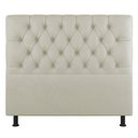 Ver imagem 1 de Cabeceira Cama Box Casal Nice 140cm Sintético Bege - Abmaza