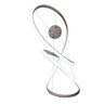 Lustre Pendente Arco Infinito 3 em 1 Aneis LED 49W Luminaria Luxo Teto Sala de Jantar Casa Quarto Re - 6