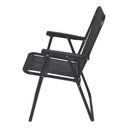 Ver mais imagens de Jogo 4 Cadeira Alta Preta Mor Dobrável Reforçada até 110kg Praia Varanda Camping Jardim