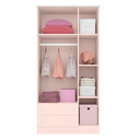 Ver imagem 4 de Conjunto de Guarda Roupa e Cômoda Casa do Bosque 3 Portas