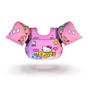 Boia Infantil com Colete Salva Vidas Hello Kitty Nash