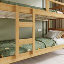 Ver imagem 6 de Beliche Solteiro 65480 com Escada Madeira Maciça Mel Meneghetti Móveis