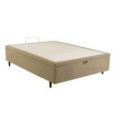 Ver imagem 3 de Cama Box Baú Universal King Mh1439 Bordado Clean (193x203x35 (2 Uni 96x203)) - Herval