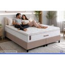 Ver imagem 3 de Cama Box Crc Casal +Colchão Molas Ensacadas Marselha Hellen 138x188x28