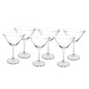 Ver imagem 1 de Jogo de 6 Taças de Cristal P/ Martini 210 Ml - Haus Sense