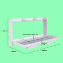 Ver imagem 3 de Cama Solteiro Articulável Horizontal Hannover para Colchões 190x80 Cm Ch1080 Art In Móveis