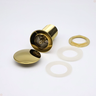 Kit Torneira para Banheiro Monocomando Cascata Alta Dourada com Válvula Ralo Click-up Luxo Dourada - 12