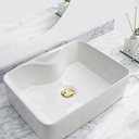 Ver imagem 6 de Kit Torneira para Banheiro Monocomando Cascata Alta Dourada com Válvula Ralo Click-up Luxo Dourada