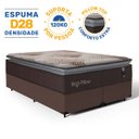 Ver imagem 2 de Cama Box com Colchão de Espuma Mega Pillow Queen 158cm