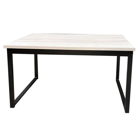 Mesa Escrivaninha Office Tampo Grosso Industrial 1,20m Amantea/preto Realme