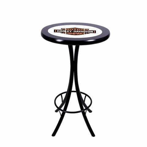 Mesa Bistrô Harley Davidson - Preto