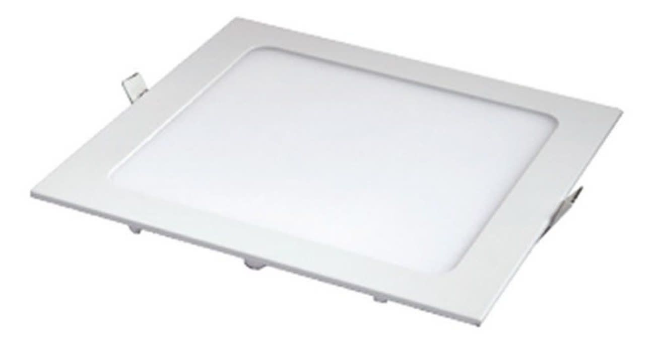 Painel Led Branco 24w 6000k Quadrado 30x30cm Embutir Kian - 8