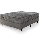 Ver imagem 2 de Cama Box + Colchão Casal Pergamino Molas Ensacadas 138x188x67cm