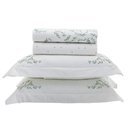 Ver imagem 1 de Jogo de Cama Queen 200 Fios Vida Bela Estampado - Kacyumara Botanik