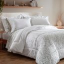 Ver imagem 2 de Jogo de Cama Queen 200 Fios Vida Bela Estampado - Kacyumara Botanik