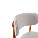 Ver imagem 2 de Conjunto 02 Cadeiras de Jantar Lais Estofadas Encosto Anatômico