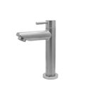 Ver imagem 1 de Torneira Lavatório Banheiro Mesa Bica Baixa em Inox Escovado 1/4v